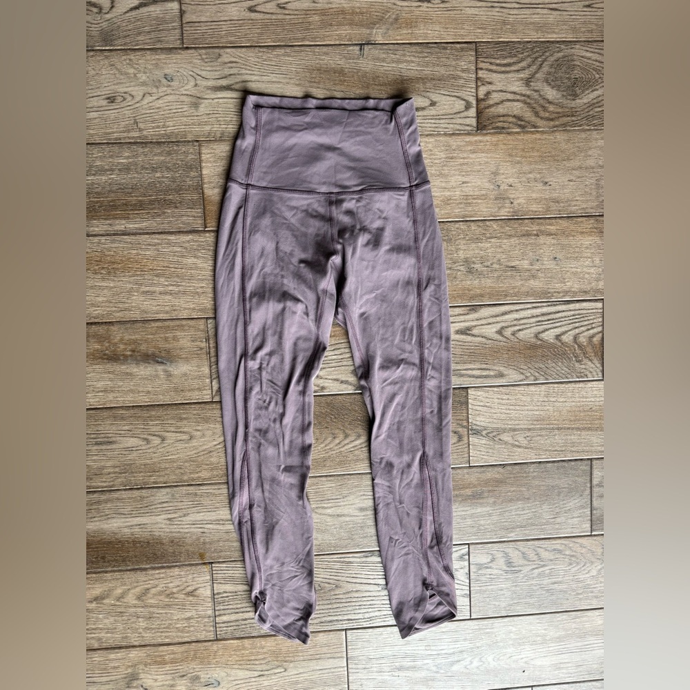 Lululemon Athletica Purple Ash Leggings Size 2 - Picture 2 of 6